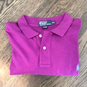 Magenta Polo Shirt